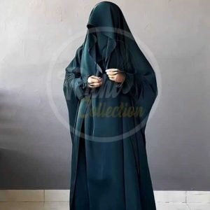 সৌদি জিল ভাব বোরকা নেকাব গ্রিন কালার