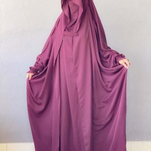 সৌদি জিল ভাব বোরকা নেকাব পেঁয়াজ কালার